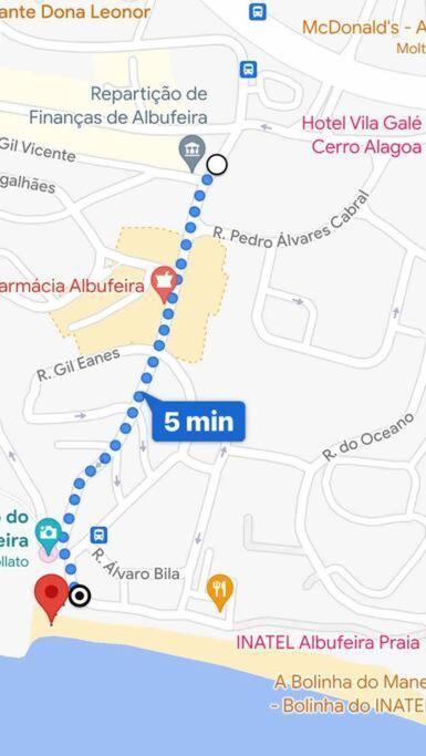 Alexa Apartment T2, Albufeira Center Two Bedrooms Self Check-In Eksteriør bilde